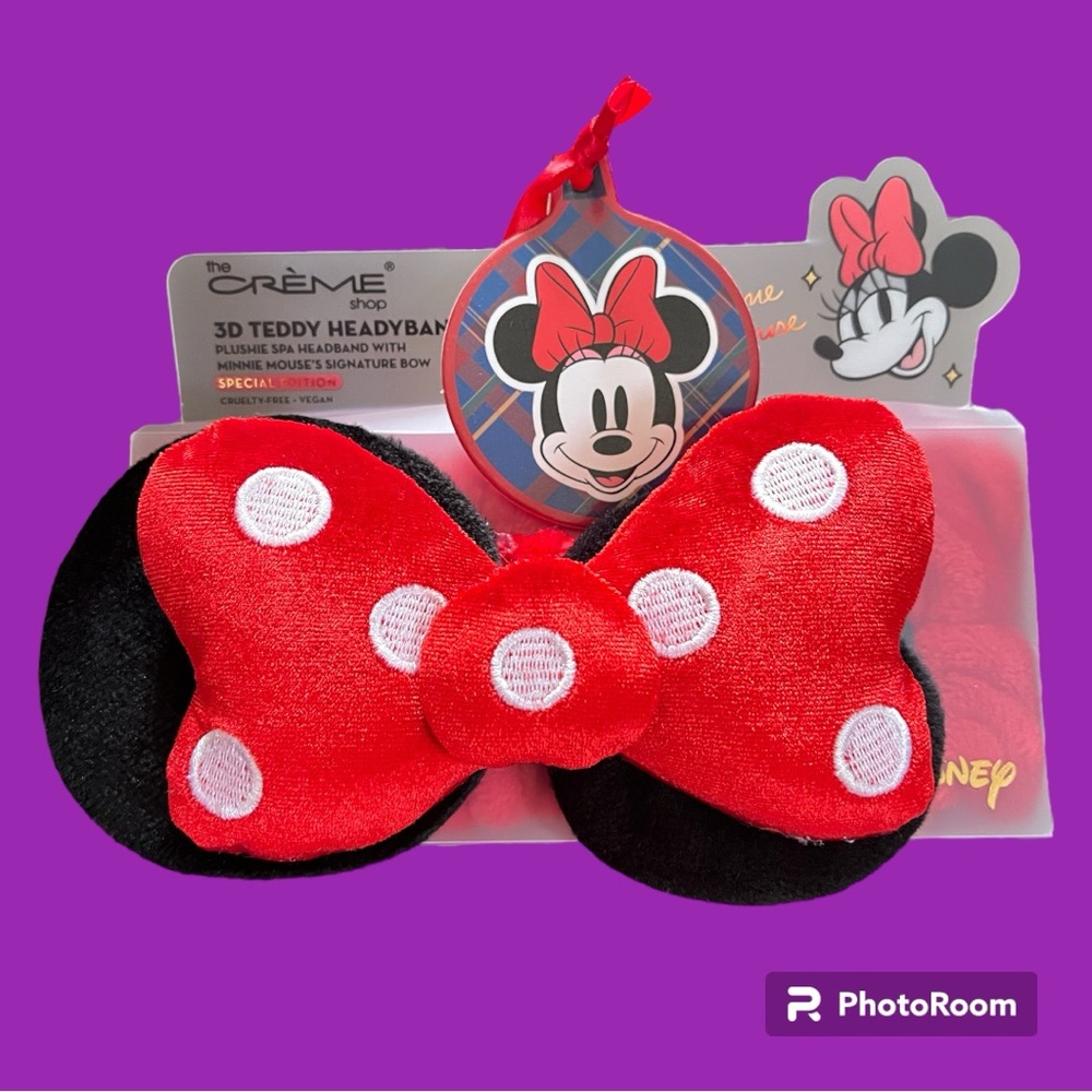 Minnie Mouse 3D teddy headband